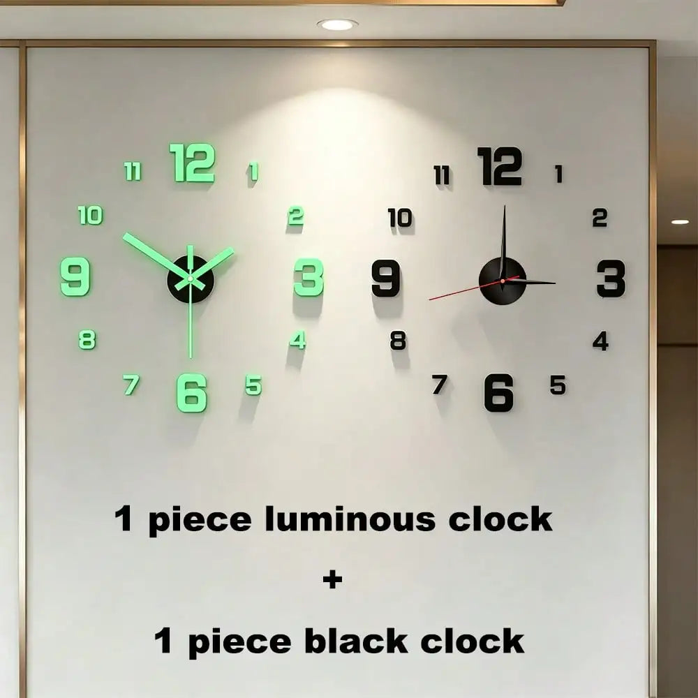 Glow-In-The-Dark DIY Wall Clock