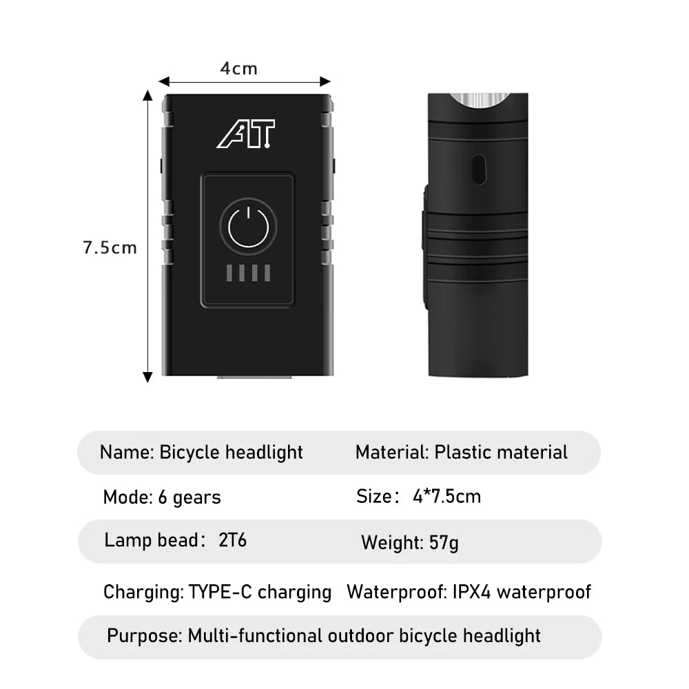 LED Bicycle Headlight